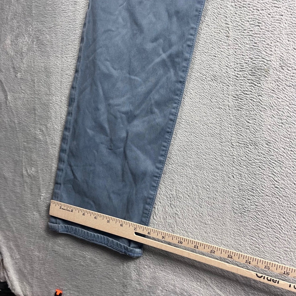 AG Adriano Goldschmied The Graduate Tailored Leg Blue Grey Pants 36x34 Mens - Picture 7 of 10